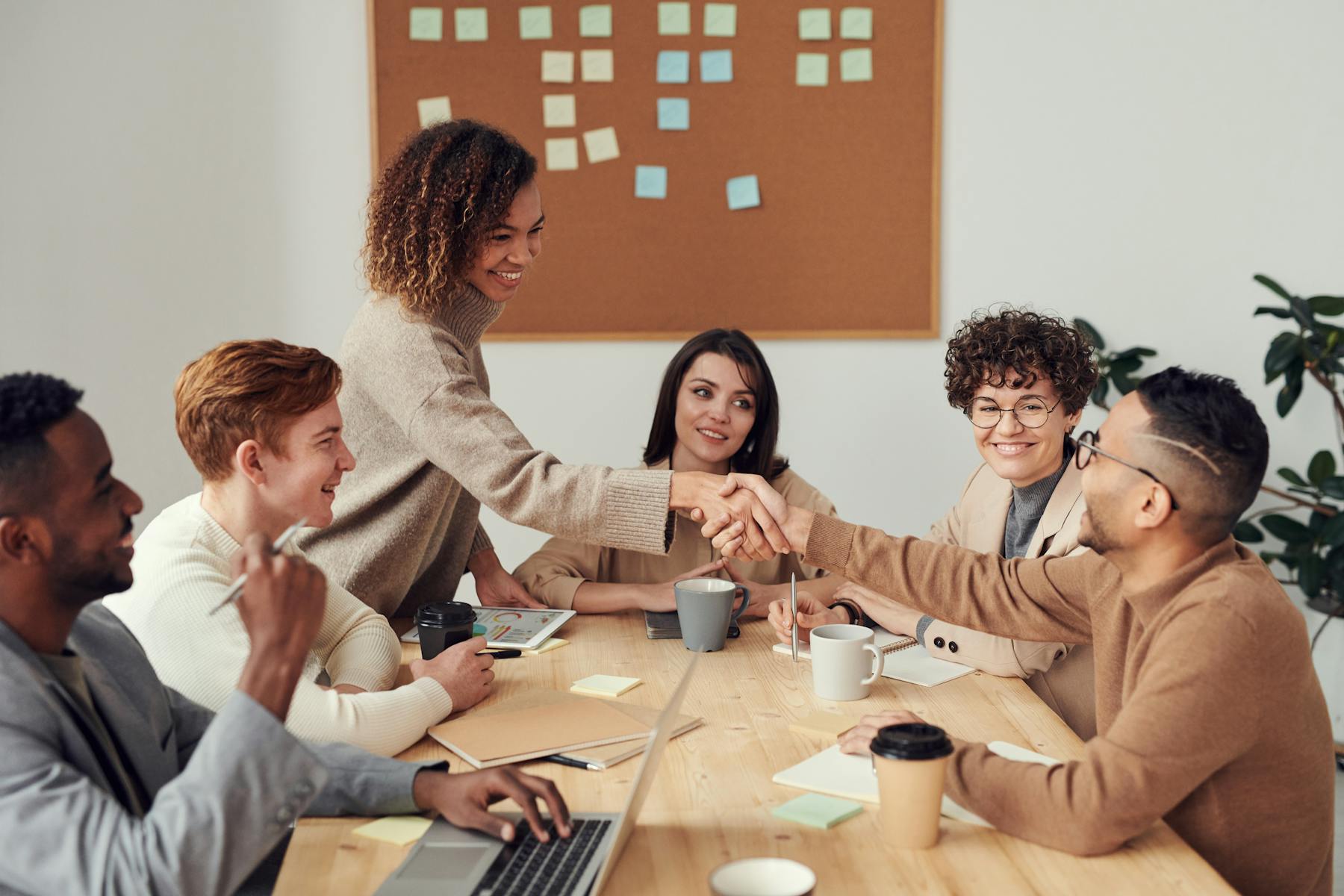 Directors and business owners in a professional meeting